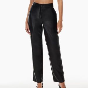 Aritzia Babaton Leather Command Pant